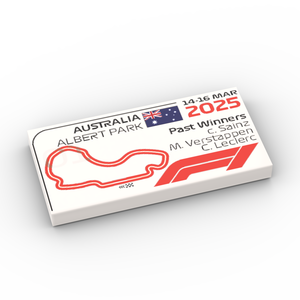 F1-Rennstrecke von Australien 2025