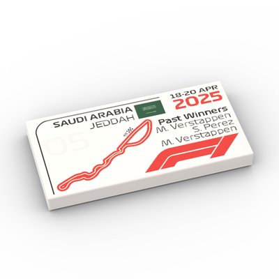 F1 circuit van Saudi Arabïe 2025