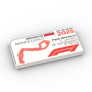 F1 circuit van Monaco 2025