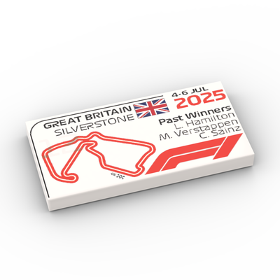 F1 circuit van Engeland 2025