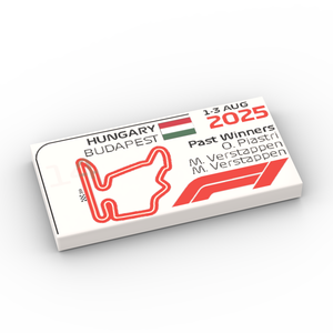 F1 circuit van Hongarije 2025