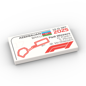 F1 circuit van Azerbaijan 2025