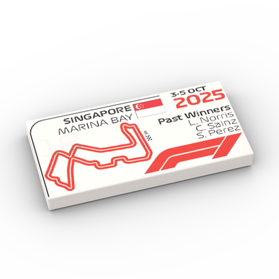 F1 circuit van Singapore 2025