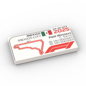 F1 circuit van Mexico 2025