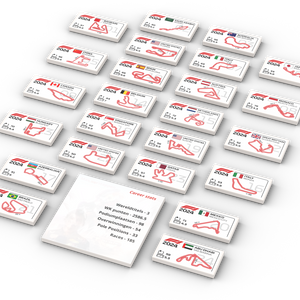 Bundle aller 24 Formel 1 Strecken 2024