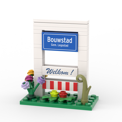Minibuild Plaatsnaambord Dubbelzijdig