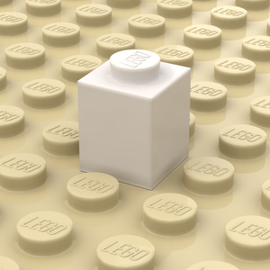 Steen 1x1 Wit Personaliseren (3005)