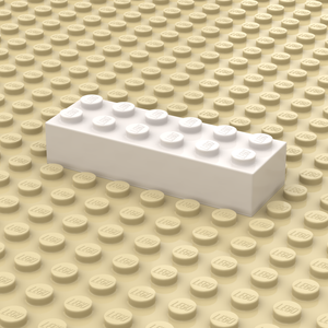 Steen 2x6 Wit Personaliseren (2456)