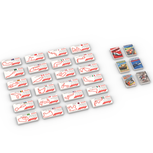 F1 2025 Sammlerpaket – Streckenkacheln + Tribute to Zandvoort-Poster