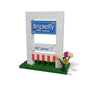 Minibuild Plaatsnaambord Dubbelzijdig