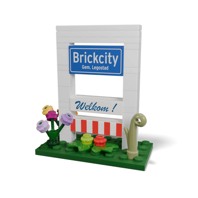 Minibuild Plaatsnaambord Dubbelzijdig