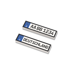 2x Kenteken Duitsland