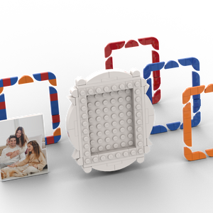 6x8 Puzzelfoto met Lijst - Retro