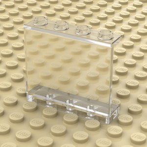 Paneel 1x4x3 Transparant Personaliseren (4215)