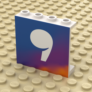 Paneel 1x4x3 Wit Personaliseren (4215)