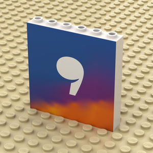 Paneel 1x6x5 Wit Personaliseren (59349)