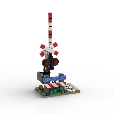 Spoorwegovergang Links