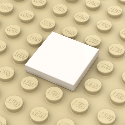 Tegel 2x2 Wit Personaliseren (3068)