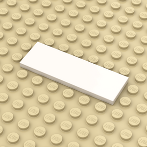 Tegel 2x6 Wit Personaliseren (69729)