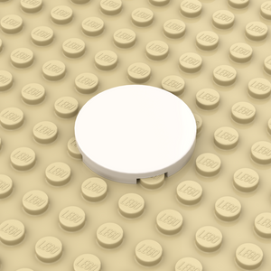 Tegel 3x3 Rond Wit Personaliseren (67095)