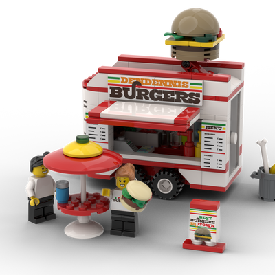 Minibuild Food Festival Hamburgerkar - MB49