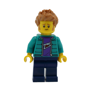 Male with Purple Shirt  - City