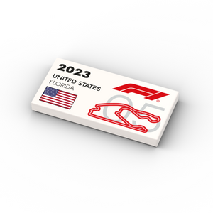 F1 circuit van USA - Florida 2023