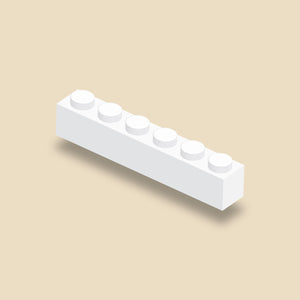 LEGO onderdeel 3009 wit