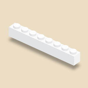 LEGO onderdeel 3008 wit