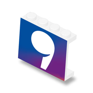 Panel wit 1x4x3 met foto