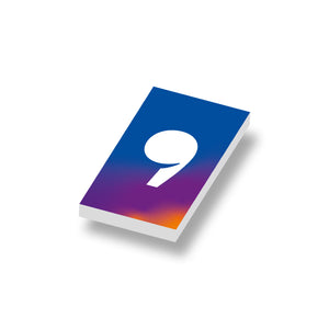 Tegel met foto 2x4 staand wit