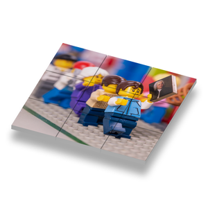 Je eigen afbeelding geprint op een LEGO Puzzel 6x6 los