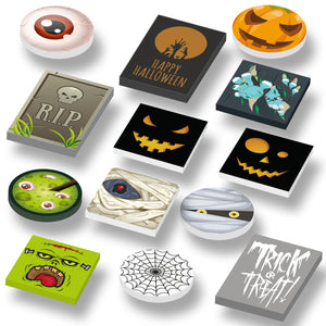 Custom LEGO prints Bundel van alle 13 Halloween tegels - LEGO® tegels