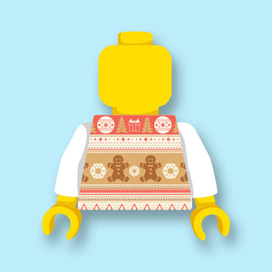 Nordic Kerst Trui Peperkoek