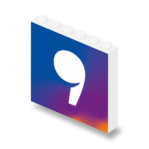 Panel wit 1x6x5 met foto