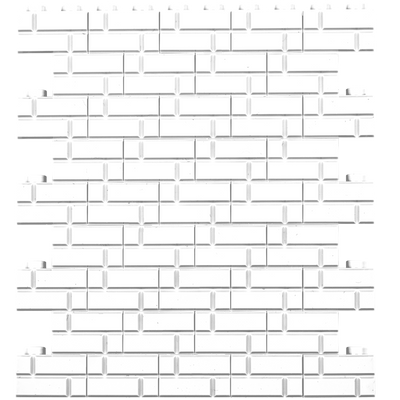 Brick Wall Groot Grijs - 41 Stenen