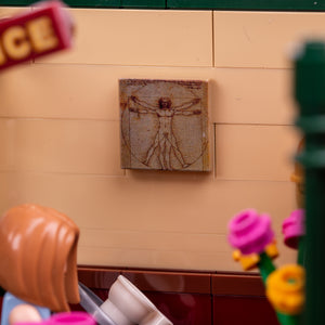 De mens van Vitruvius - L.Vinci