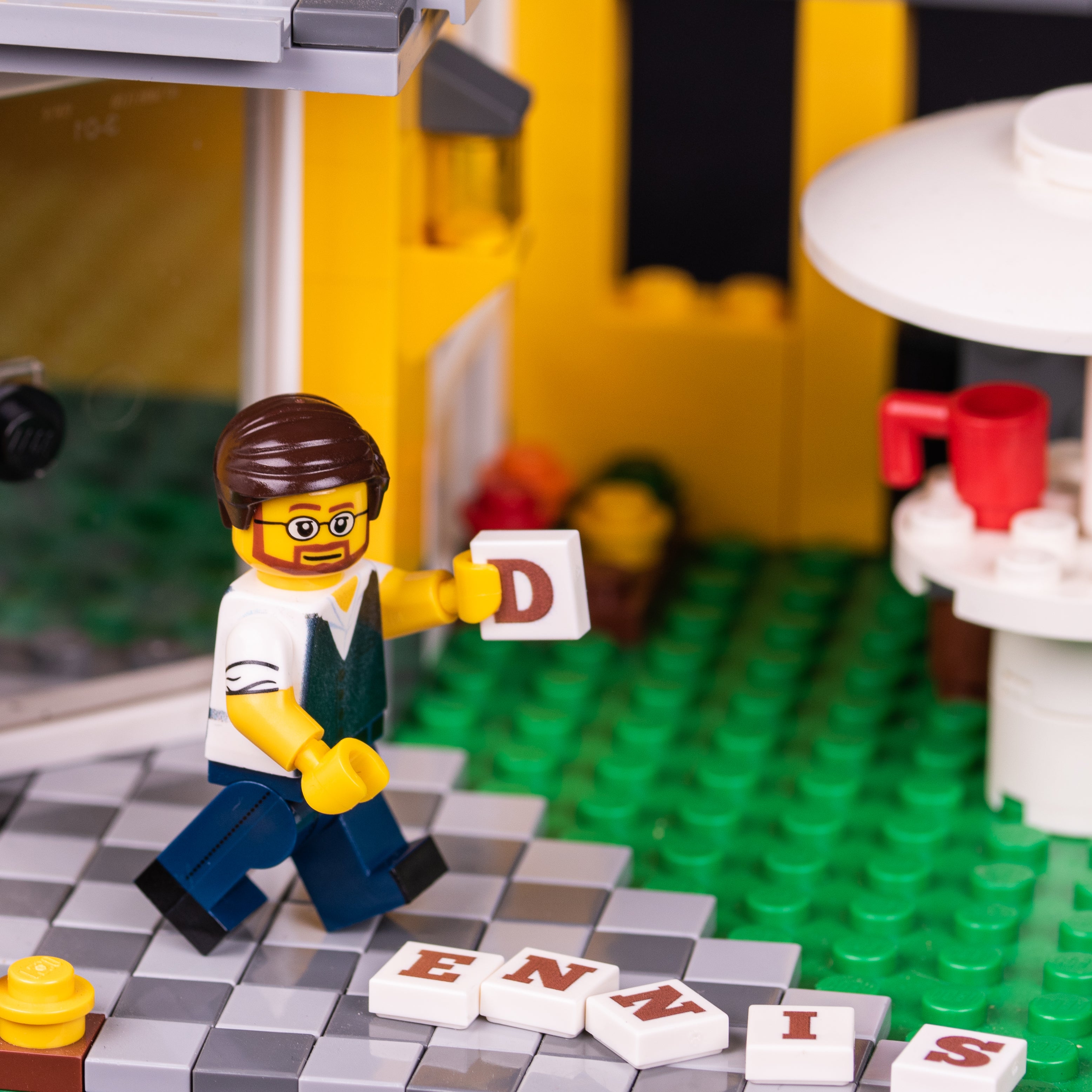 Schokoladen-Alphabet-Paket, 26 Teile auf 1x1-Kacheln