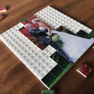 Puzzle 64 square including bottom plate 16x16