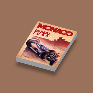 LEGO Poster Monaco 1948 geprint op een 2x3 LEGO® tegel