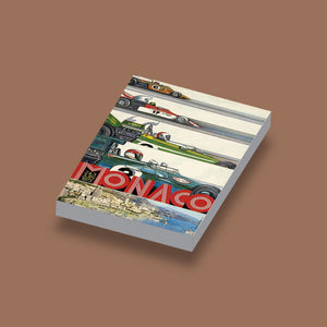 LEGO Poster Monaco 1973 geprint op een 2x3 LEGO® tegel