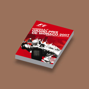 LEGO Poster Monaco 2007 geprint op een 2x3 LEGO® tegel