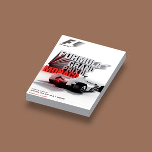 LEGO Poster Monaco 2008 geprint op een 2x3 LEGO® tegel