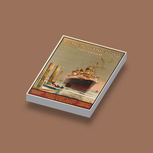 LEGO Poster Rotterdamsche Lloyd Amsterdam geprint 2x3 LEGO® tegel