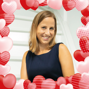 Puzzle 8x8 3D Herzen - Inkl. Grundplatte