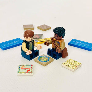 Brick Don't Annoy! Dutch boardgame: mens erger je niet.