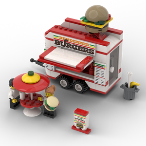 Minibuild Food Festival Hamburgerwagen