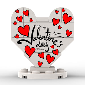 Valentijn cadeau LEGO® Minibuild Valentine's Day hartje 