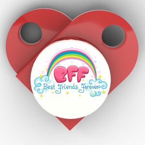 LEGO® lifestyle - hangertje BFF regenboog geprint op nieuwe LEGO parts