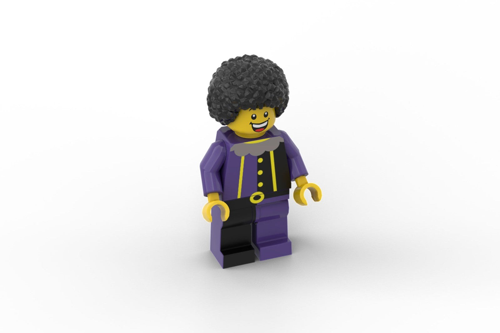 LEGO Hoofdpiet - Pietagoras. Geprint op LEGO onderdelen met ECO inkt